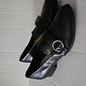 Nine West Leather Huff Loafers